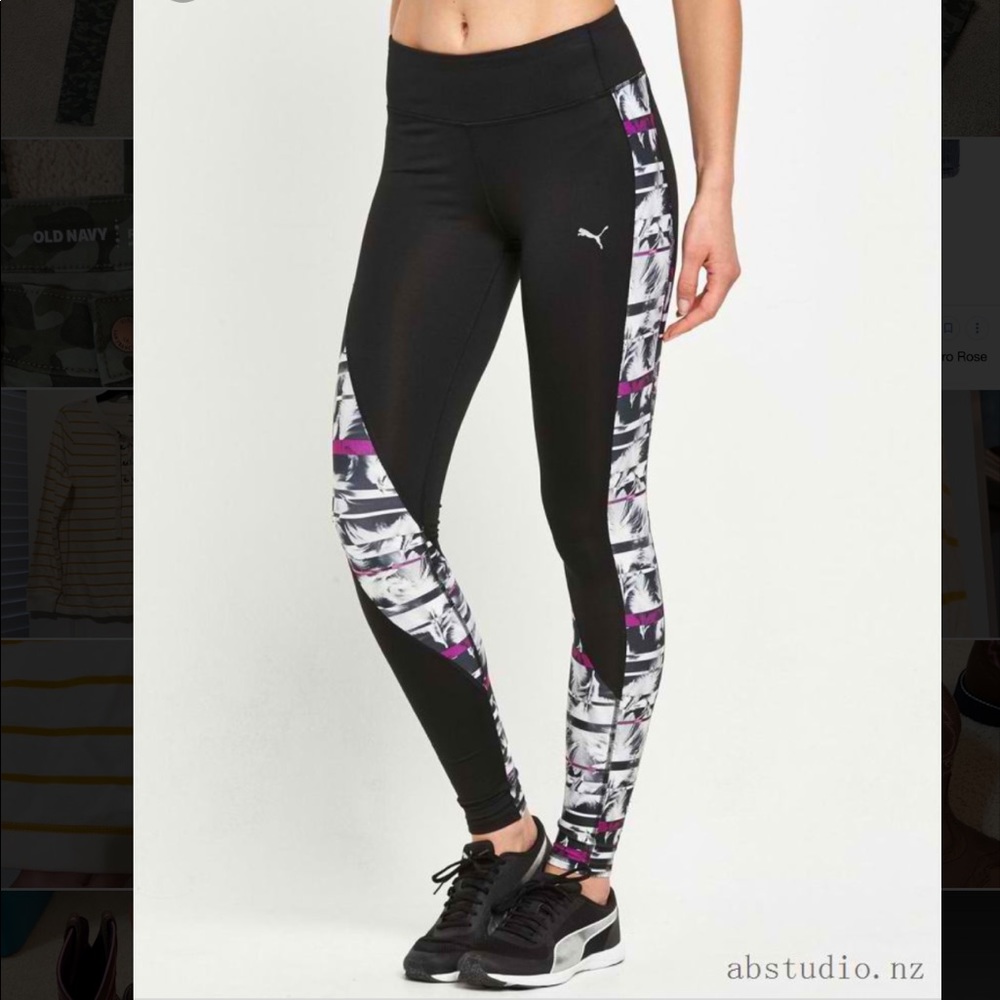 Puma clash work out pants